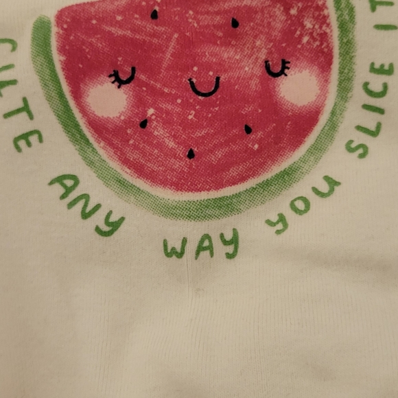 Watermelon 2 piece set outfit by carters size NB - Picture 4 of 11